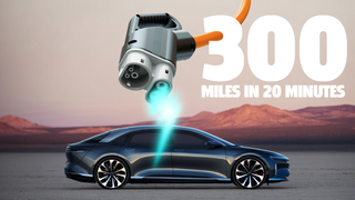 Lucid Claims The Air Will Be Able To Charge Up To 300 Miles In 20 Minutes UPDATED